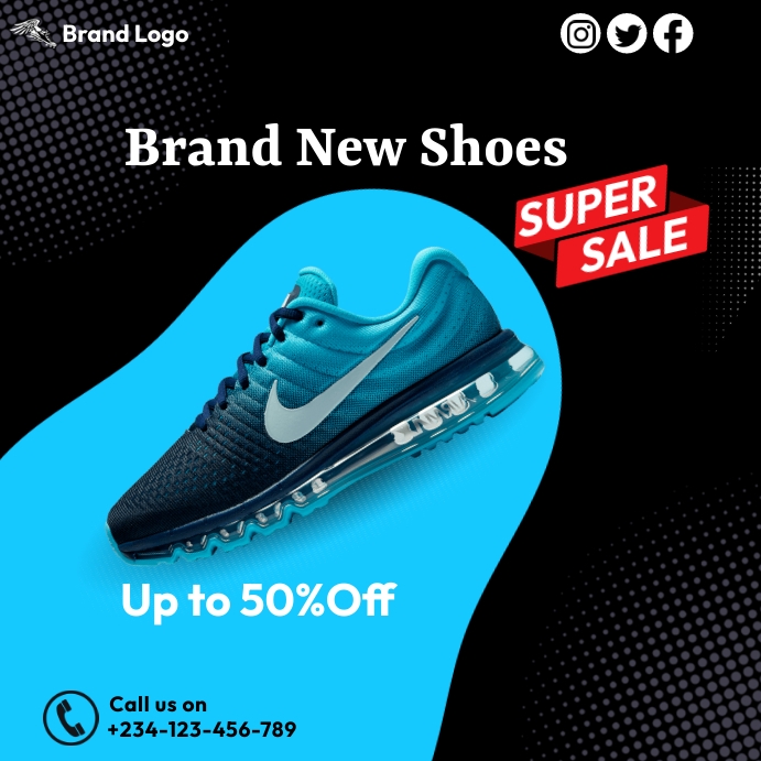 Shoe Flyer Example Shoe flyer Template | PosterMyWall