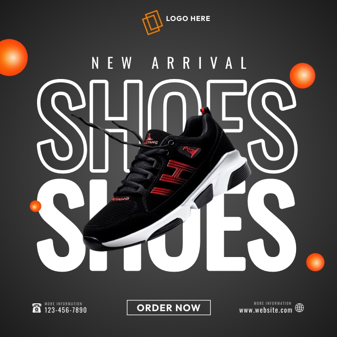 Shoe Flyer Example Shoe flyer Template | PosterMyWall