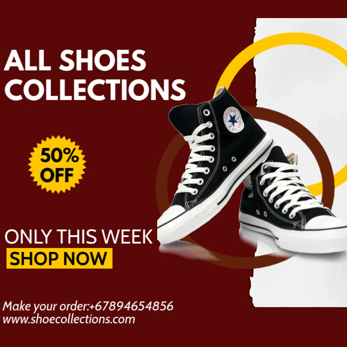 Shoe Flyer Example shoe flyer template | PosterMyWall