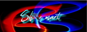 Shoe mart sign bord Facebook-coverfoto template