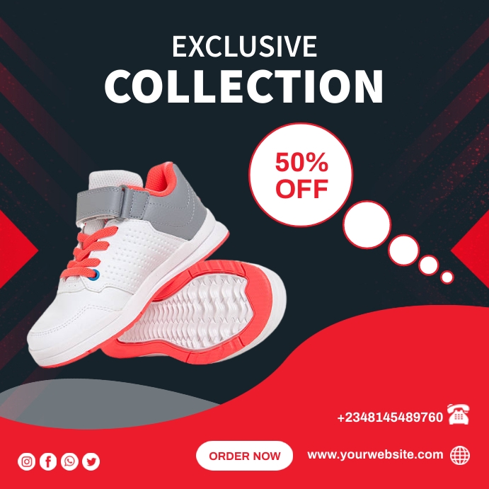 Shopfitting Poster shoe poster21 Template | PosterMyWall