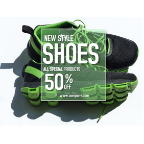 customizable design templates for shoes sale postermywall samples of sales bags and shoes flyers
