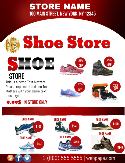 Shoe Flyer Example Shoe Store Flyer 9+ Thousand Shoe Flyer Design Royalty Free Images,