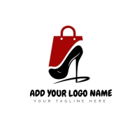 SHOES AND BAG LOGO\SHOPING CENTRE LOGO Логотип template