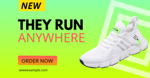 Verde Shoe Promotion Facebook Ad Template