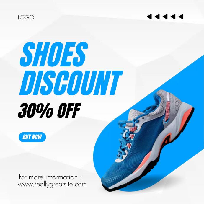 shoes retail FASHION sale template PosterMyWall