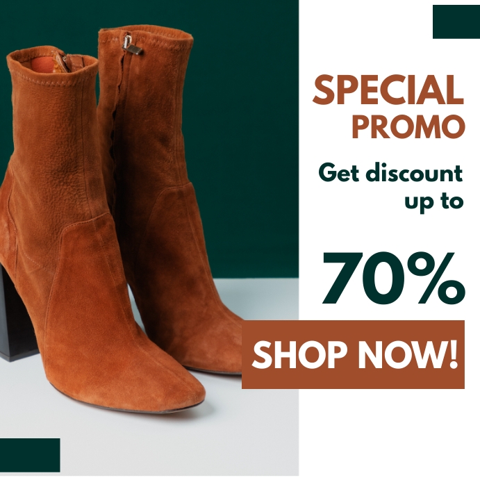 shoes retail sale template PosterMyWall