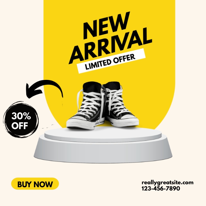 shoes retail sale template PosterMyWall
