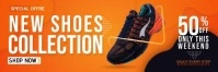 Supper Sale Banner Ad For Shoes Offre Cartel de 2 × 6 pulg. template