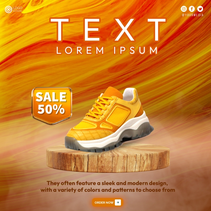 Shoes Sale Collection Template PosterMyWall