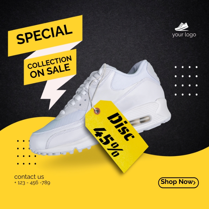SHOES SALE Template PosterMyWall