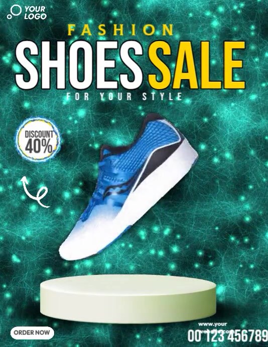 Shoe Flyer Example Shoes Sale Flyer Template | PosterMyWall