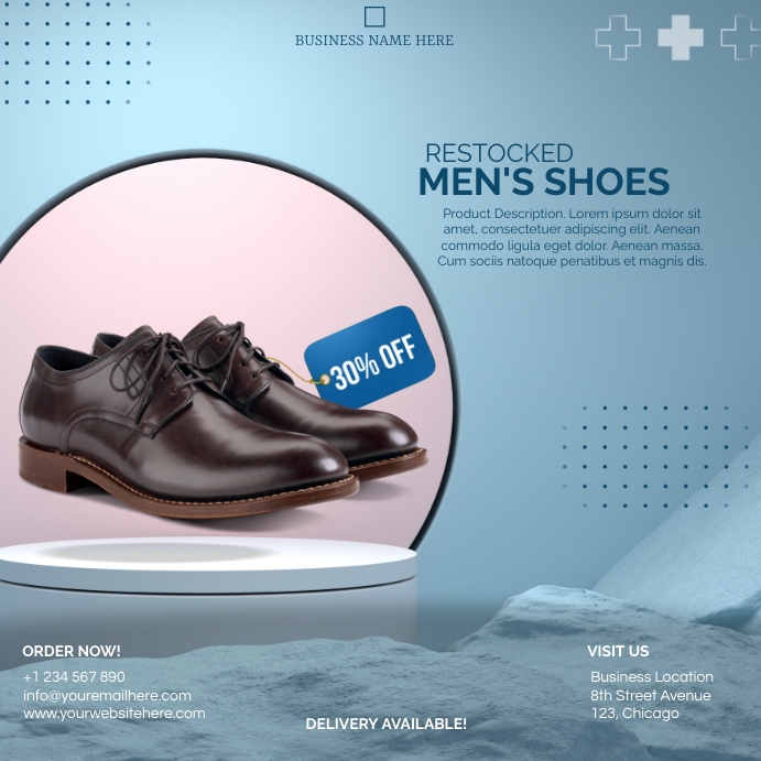 Shoe Flyer Example shoes sale flyer Template | PosterMyWall