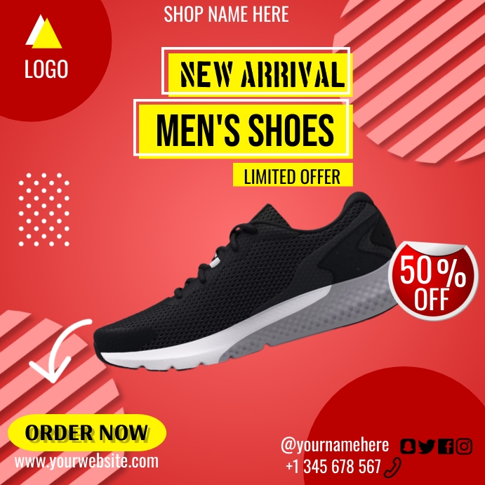 Shoe Flyer Example SHOES SALES FLYER Template | PosterMyWall