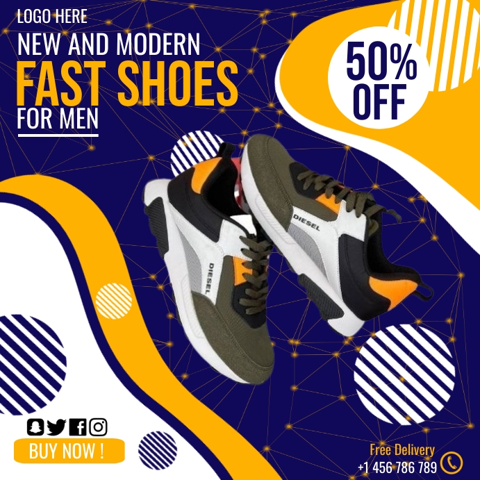 Shoe Flyer Example SHOES SALES FLYER Template | PosterMyWall