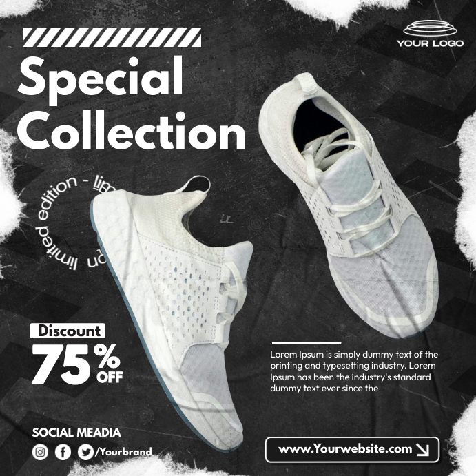 Shoes Special Offer Template | PosterMyWall