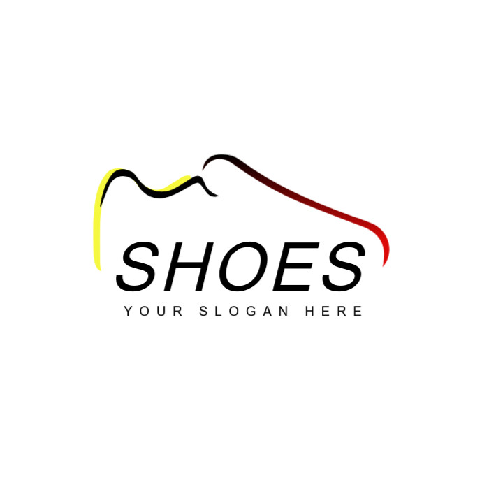 Shoes/vector/inspiration/icon/brand/identity/symbol/business/unique/walkon/comfort/shoes Ahead Logo template