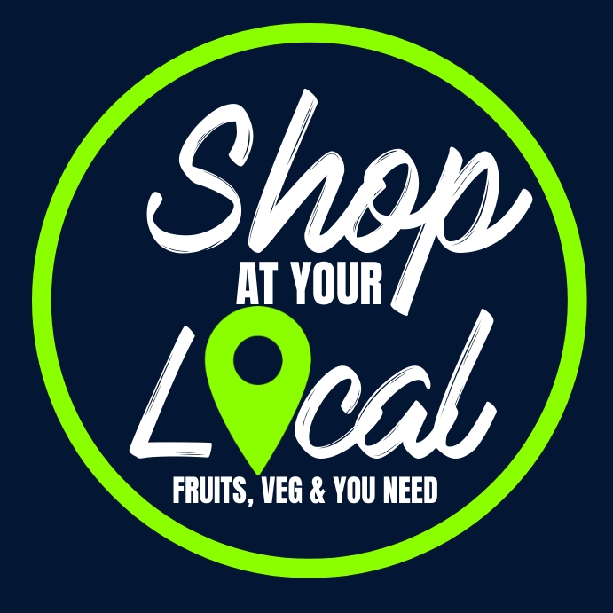 shop at your local Template | PosterMyWall