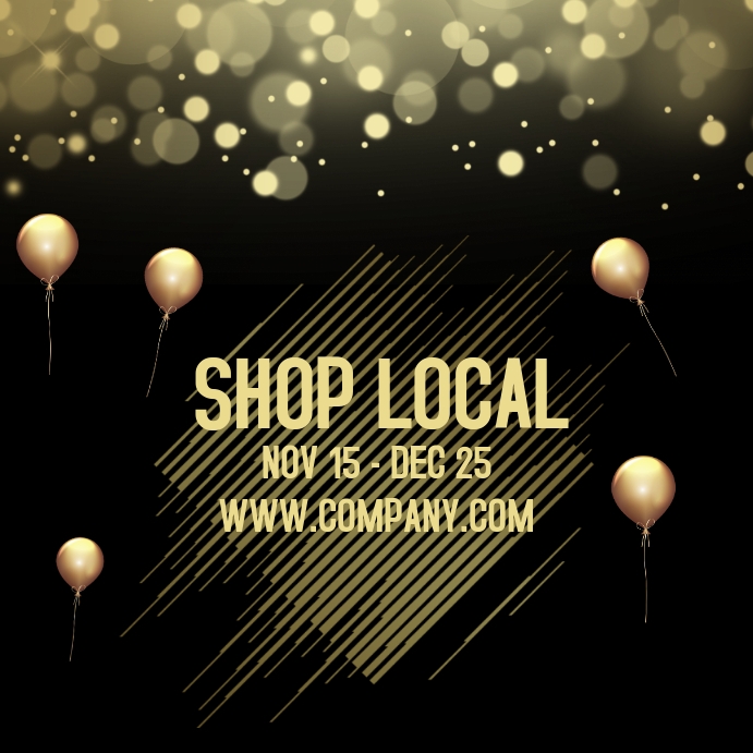 Shop Local Template | PosterMyWall