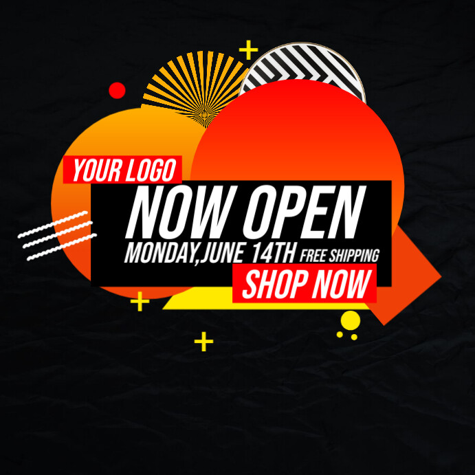 Image 1 for Now Open Flyer Template