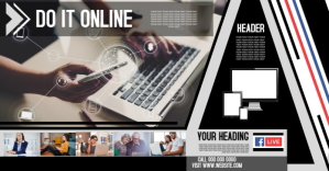 SHOP ONLINE SHOPPING LEARNING TEMPLATE AD Imagen Compartida en Facebook