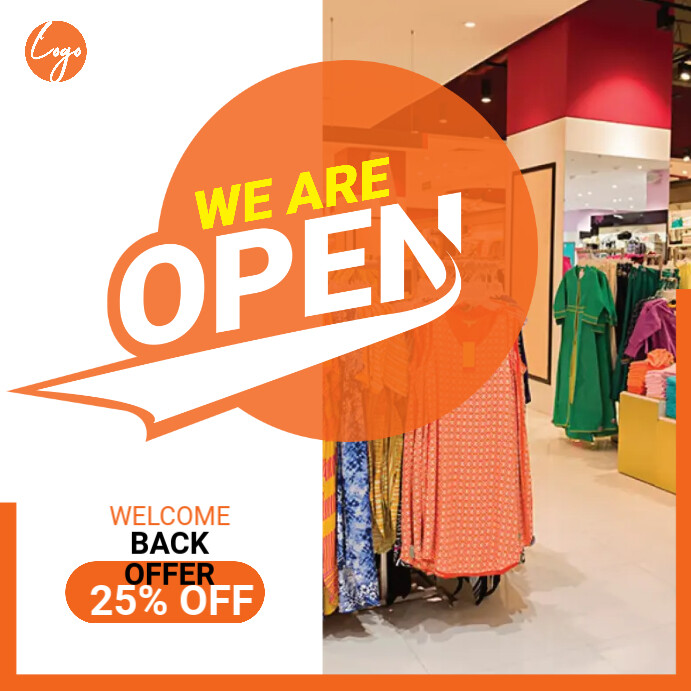 Shop Open Post Template Postermywall Shop Open Post Template Postermywall