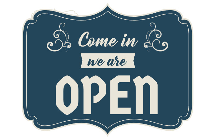 Shop Open Sign Template | PosterMyWall