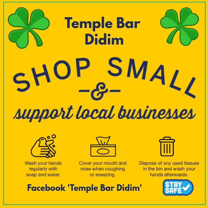 Shop Small Supporting Local Business Template Postermywall
