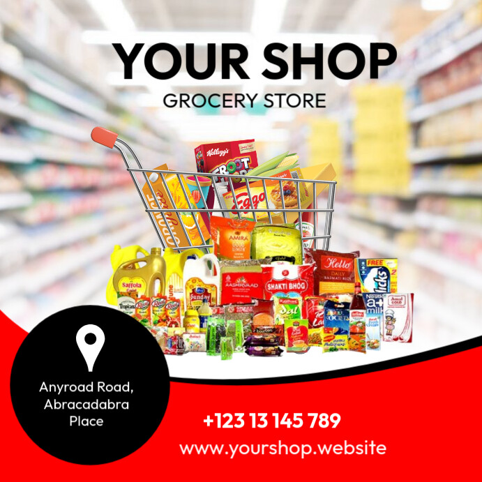 Shop store poster Template | PosterMyWall