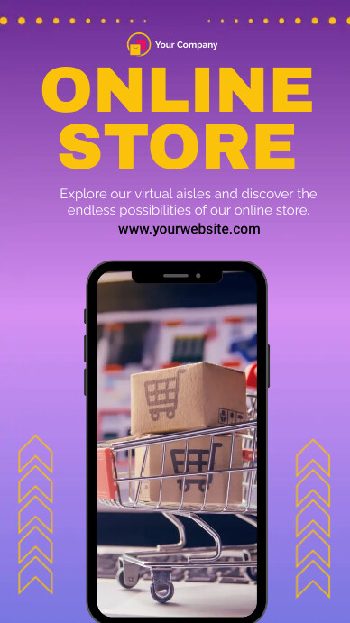 Shopping Instagram Story template