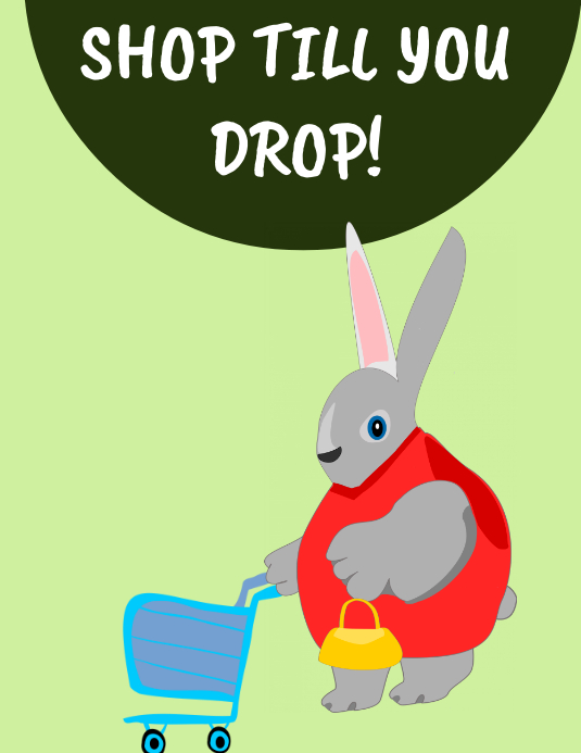 Shopping poster Template | PosterMyWall