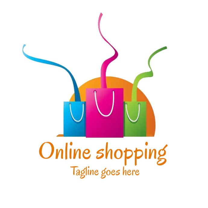 Shopping store logo,  Shopping logo Logotyp template