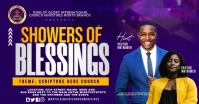 Shower of blessing Facebook Shared Image template