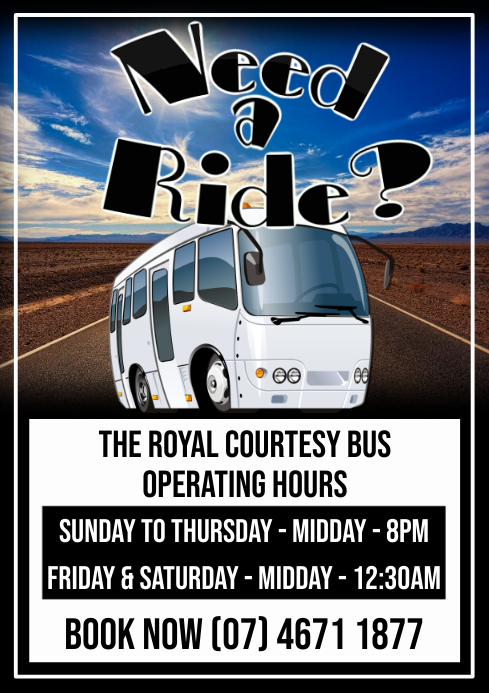Shuttle Service Template | PosterMyWall