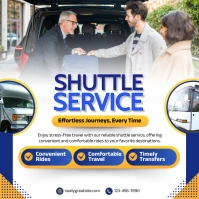 SHUTTLE SERVICE Instagram Post template