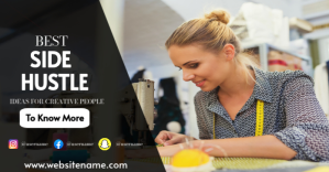 Zwart Side Hustle Ideas Facebook Ad Template