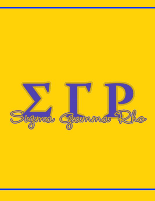 Copy of Sigma Gamma Rho logo wallpaper background | PosterMyWall