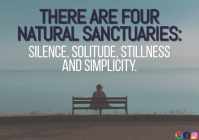 SILENCE AND STILLNESS QUOTE TEMPLATE A1