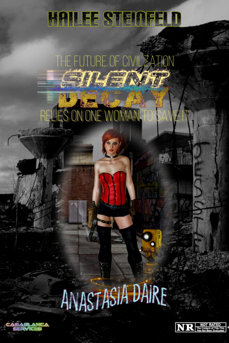 SILENT DECAY Plakat template