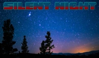 Silent night Tag template