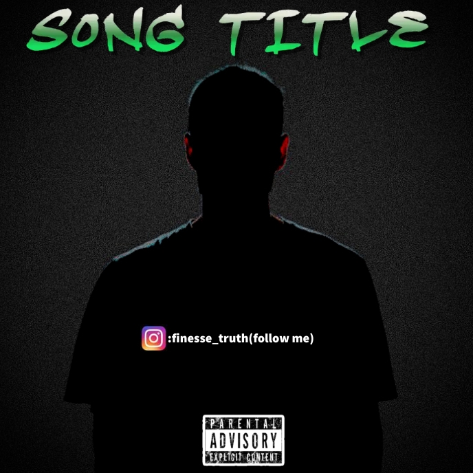 Silhouette Album cover by finesse truth template