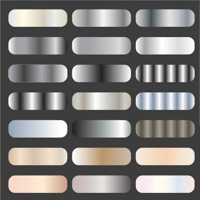 Plantilla de Silver gradient collection | PosterMyWall