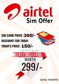 Sim Add Poster 76766 Template | PosterMyWall