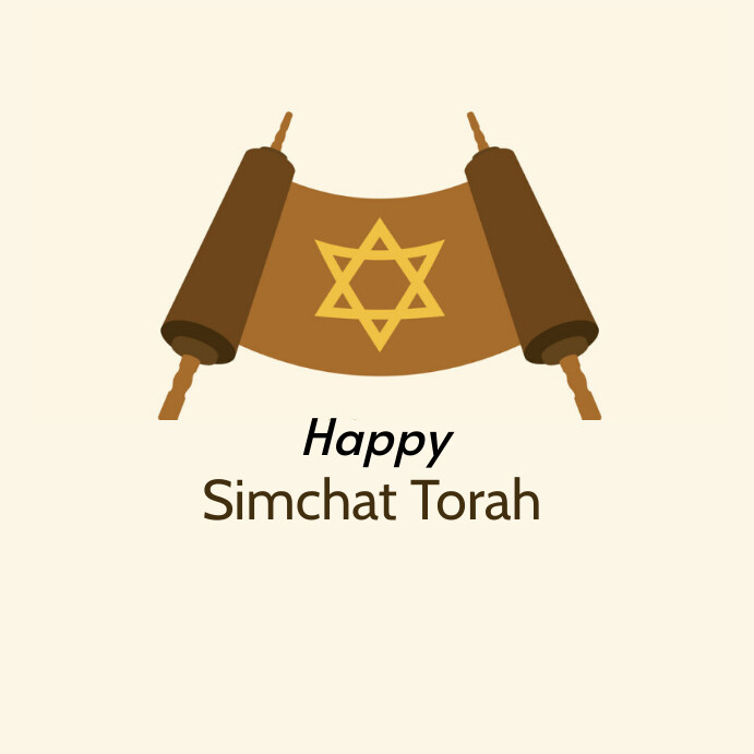 simchat torah Iphosti le-Instagram template