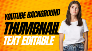 Orange Similar templates YouTube Thumbnail