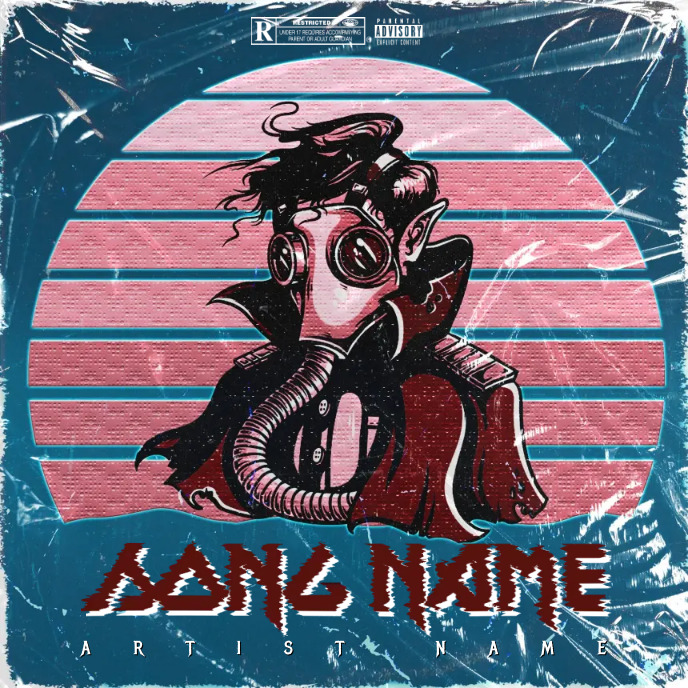 Simple Album Cover music art trap mixtape rap Template | PosterMyWall