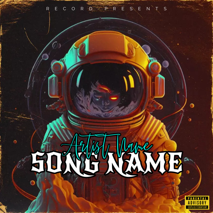 Simple Album Cover music art trap mixtape rap Template | PosterMyWall