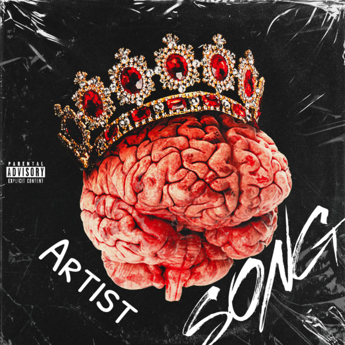 Simple Album Cover music art trap mixtape rap Template | PosterMyWall