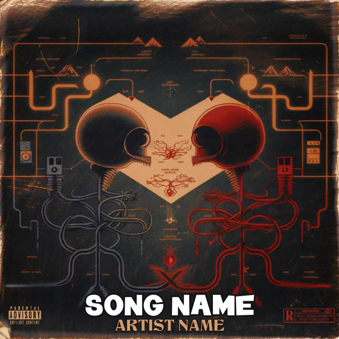 Simple Album Cover music art trap mixtape rap | PosterMyWall