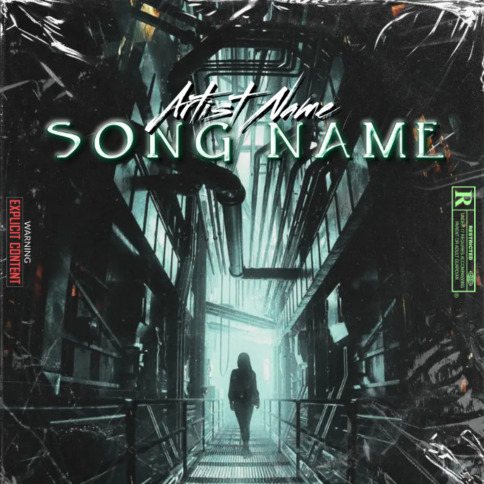 Copy of Simple Album Cover music art trap mixtape rap | PosterMyWall